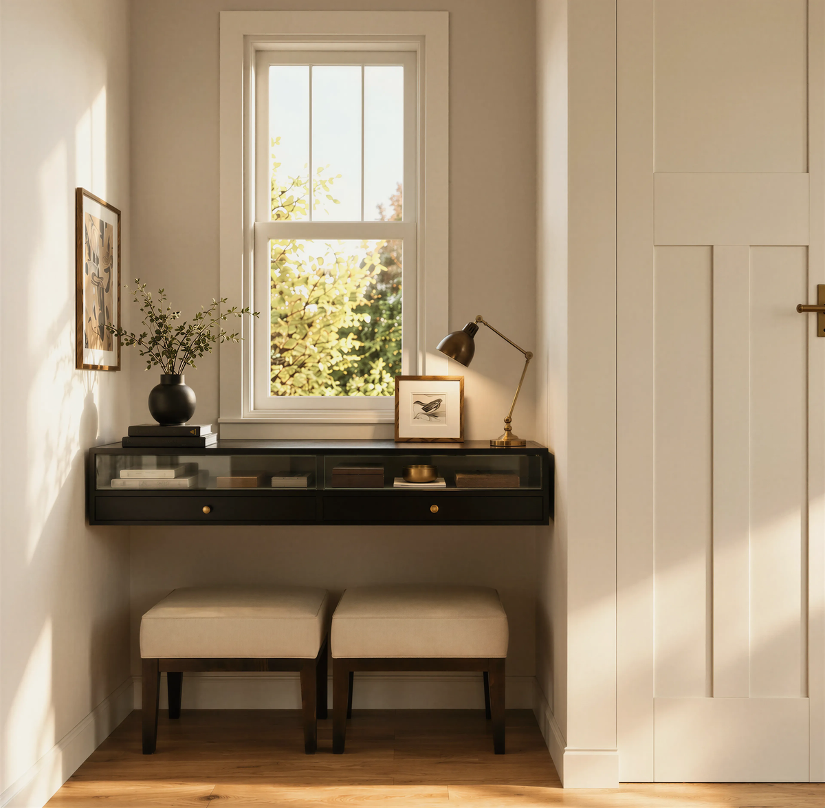 Floating Console — Marion residence