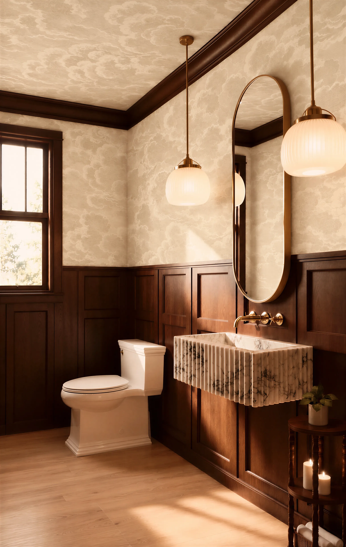 Powder Room — Marion residence