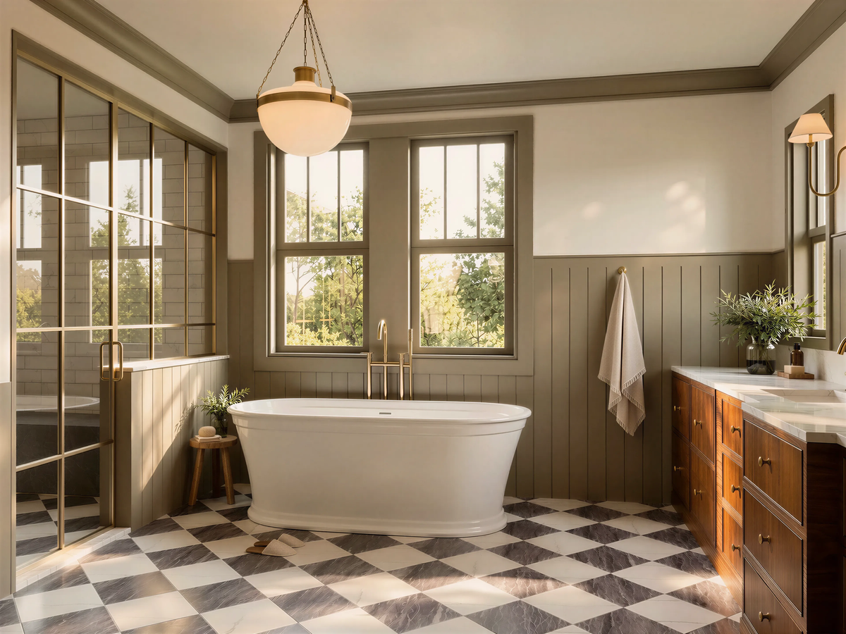 Primary Bath — Marion residence