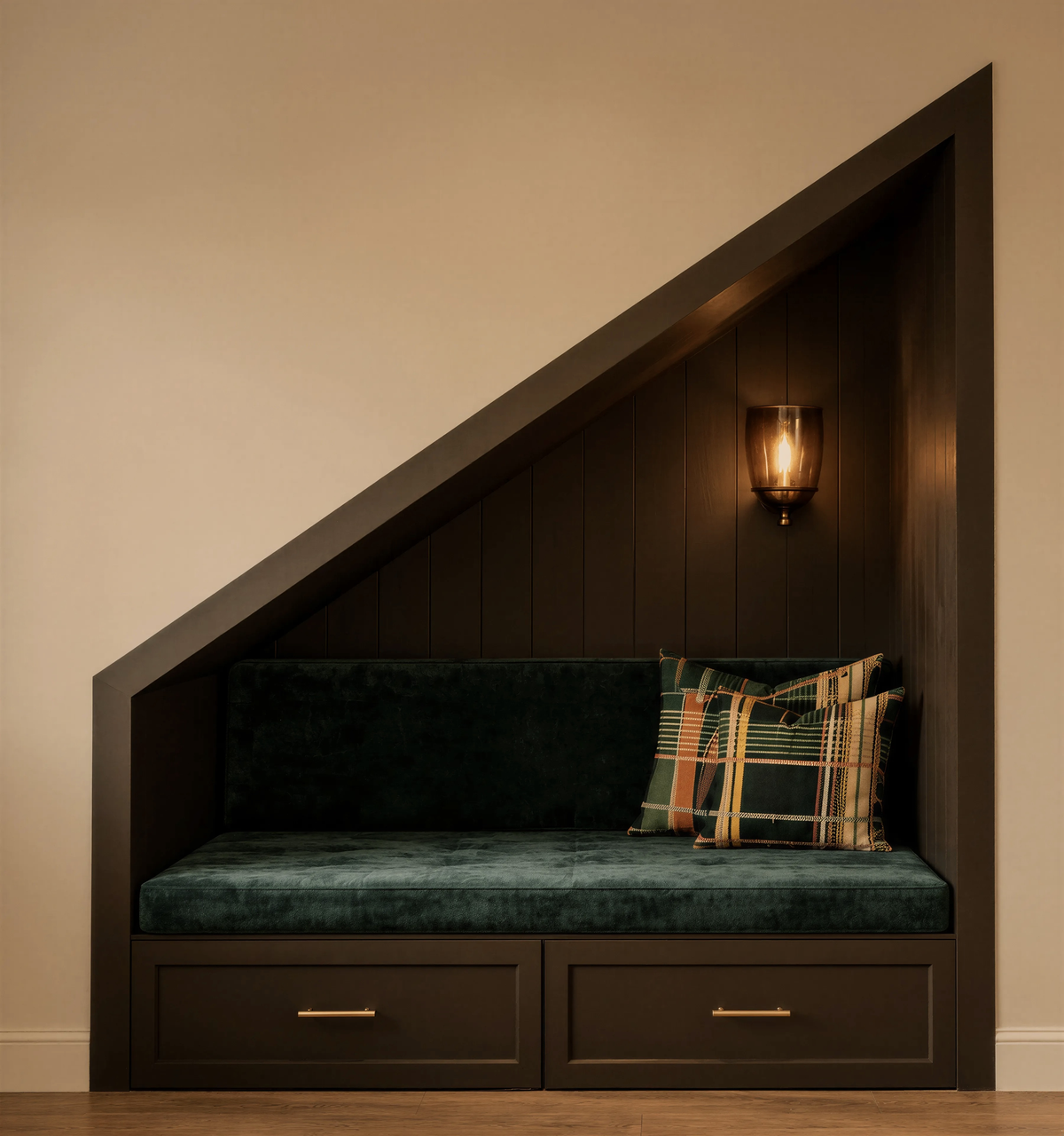 Understair Nook Detail — Marion residence