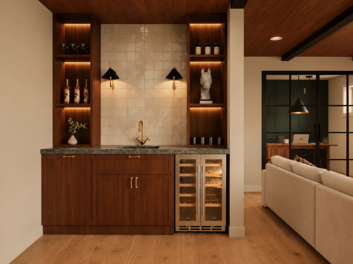 Wet Bar — Marion residence