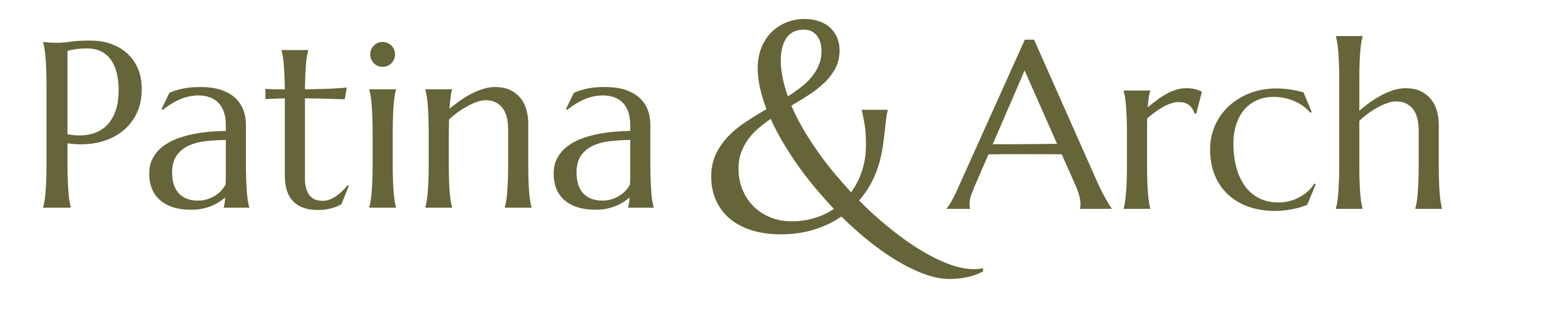 Patina & Arch